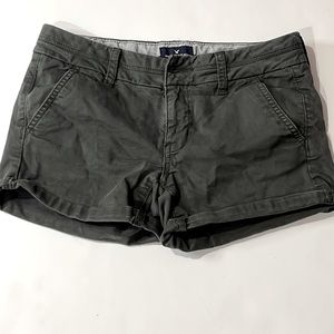 American eagle midi shorts